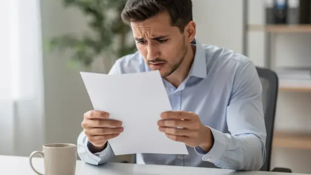 Mitarbeiter liest Arbeitszeugnis unter Berücksichtigung Abmahnung Arbeitszeugnis erlaubt