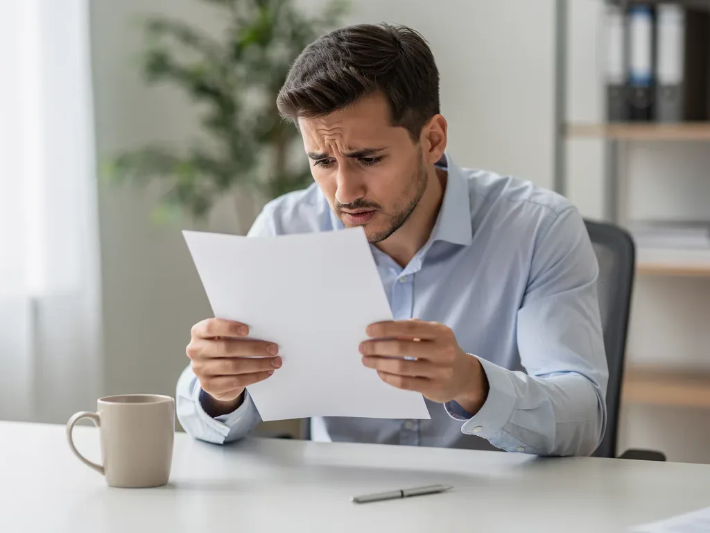 Mitarbeiter liest Arbeitszeugnis unter Berücksichtigung Abmahnung Arbeitszeugnis erlaubt