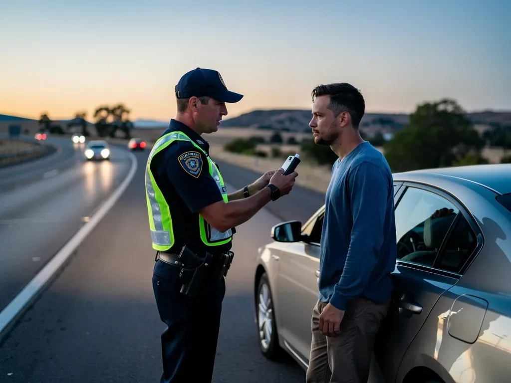 Grafik zur Alkoholgrenze in den USA mit regionalen Promillewerten im Straßenverkehr