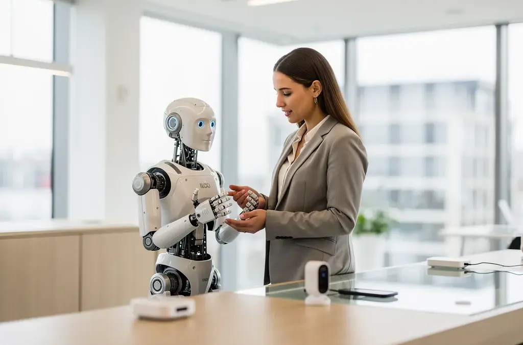 Moderne Arbeitswelt mit Digitalisierung und Flexibilität durch Arbeit 4.0 erklärt