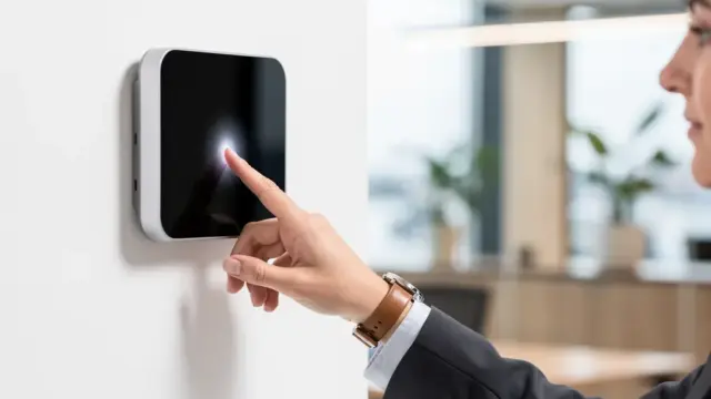 Moderner Arbeitgeber nutzt elektronische Arbeitszeiterfassung zur Einhaltung der Pflicht ab 2024