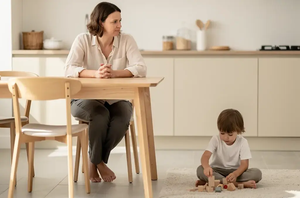 Eltern beraten sich über Aufenthaltsbestimmungsrecht und Wohnort des Kindes im Familienrecht