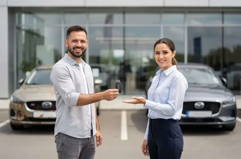 Auto verkaufen und neues Fahrzeug leasen für reibungslosen Fahrzeugwechsel planen