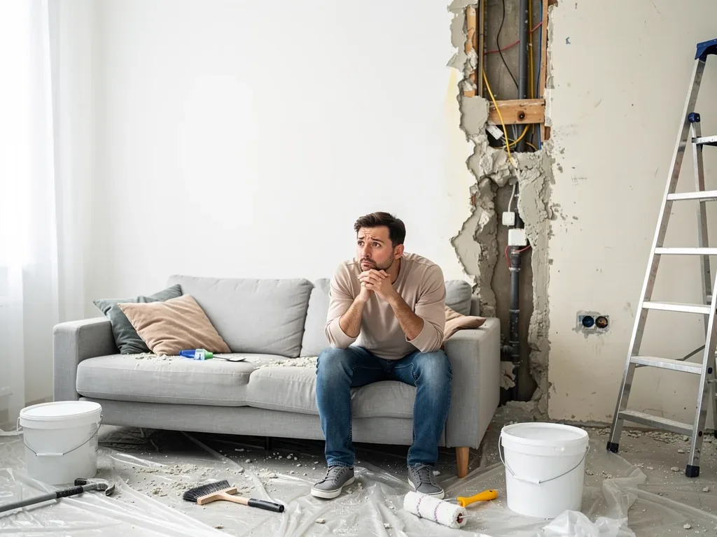 Bauarbeiten in der Wohnung mit erheblichem Baulärm als Grund für Mietminderung