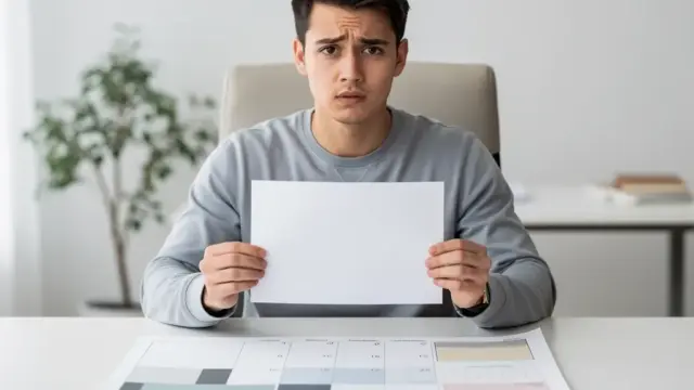Person unterschreibt befristeten Arbeitsvertrag mit Übersicht der Vertragsbedingungen