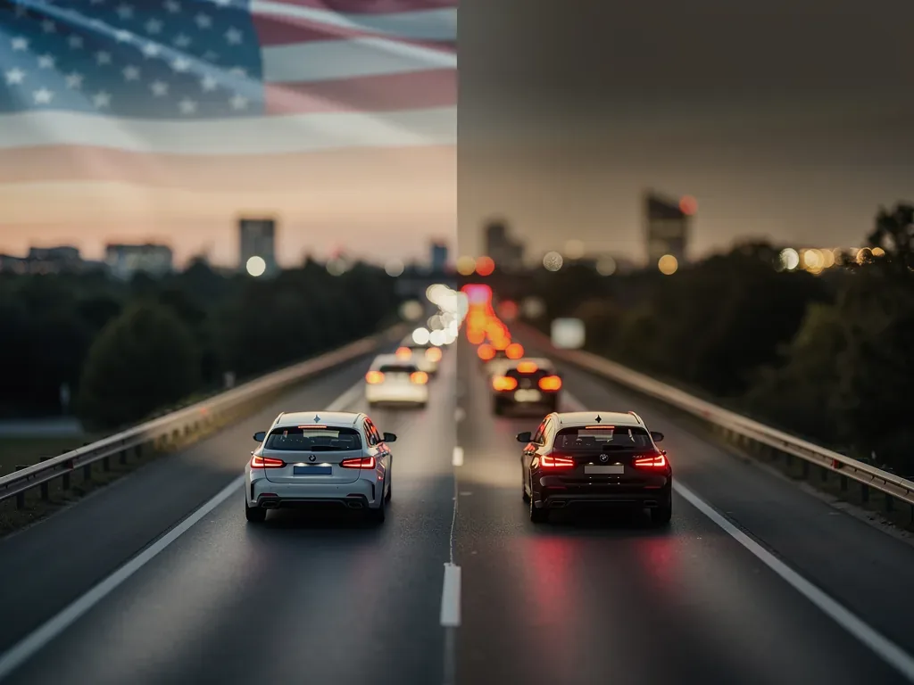 Vergleich von Bußgeldern und Verkehrssanktionen in den USA und Deutschland