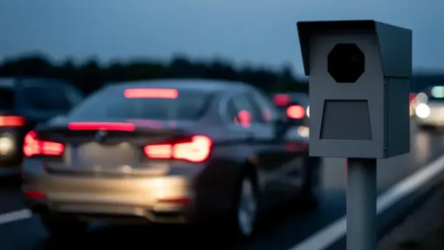 Illustration von Verkehrsschildern und Blitzer symbolisiert Bußgeldkatalog 2026 Anpassungen