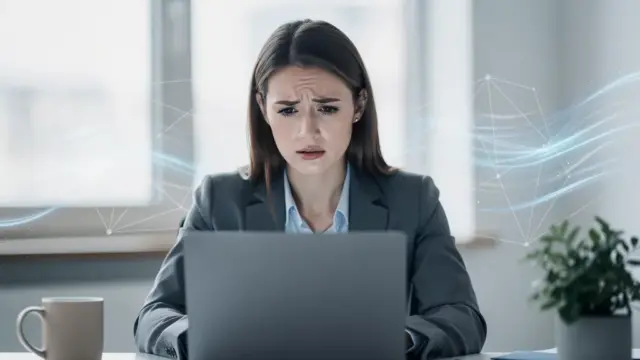 Illustration eines DSGVO Datenlecks mit Sicherheitssymbolen und Schadensersatzansprüchen