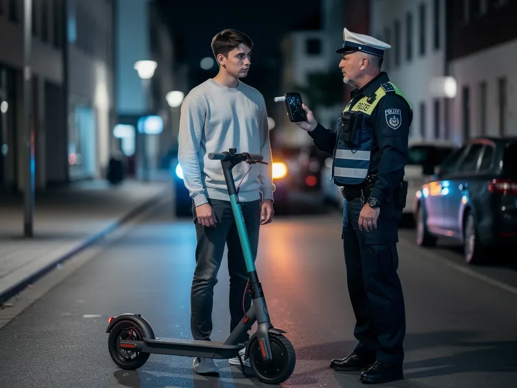 Strafmaßnahmen bei E-Scooter Trunkenheit gemäß aktuellen Verkehrsregeln in Deutschland