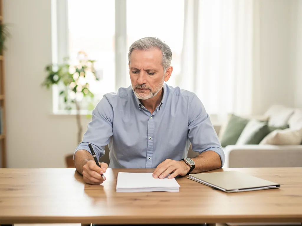 Muster für rechtssichere Eigenbedarfskündigung mit klaren Formulierungen und Fristen