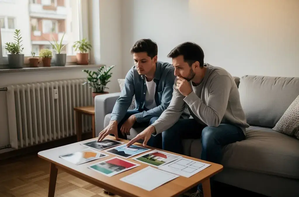 Wohnhaus in Deutschland symbolisiert niedrige Eigentumsquote und Mietkultur im Land