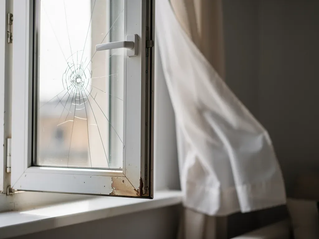 Defektes Fenster mit Zugluft in Mietwohnung für Mietminderung und Pflichten
