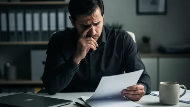 Mitarbeiter informieren sich über Rechte und Pflichten bei Firmeninsolvenz und Arbeitsplatzsicherung