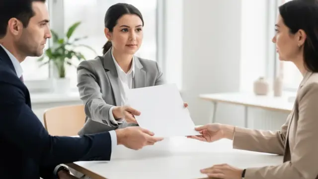 Unternehmensberater und Inkasso-Experte besprechen Forderungen verkaufen zur Liquiditätssteigerung
