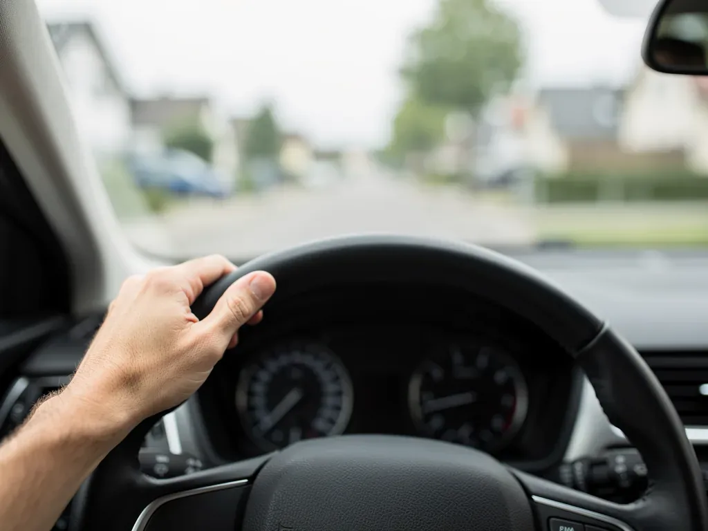 Bußgeldtabelle und Verkehrsschilder zu Geschwindigkeit innerorts und außerorts