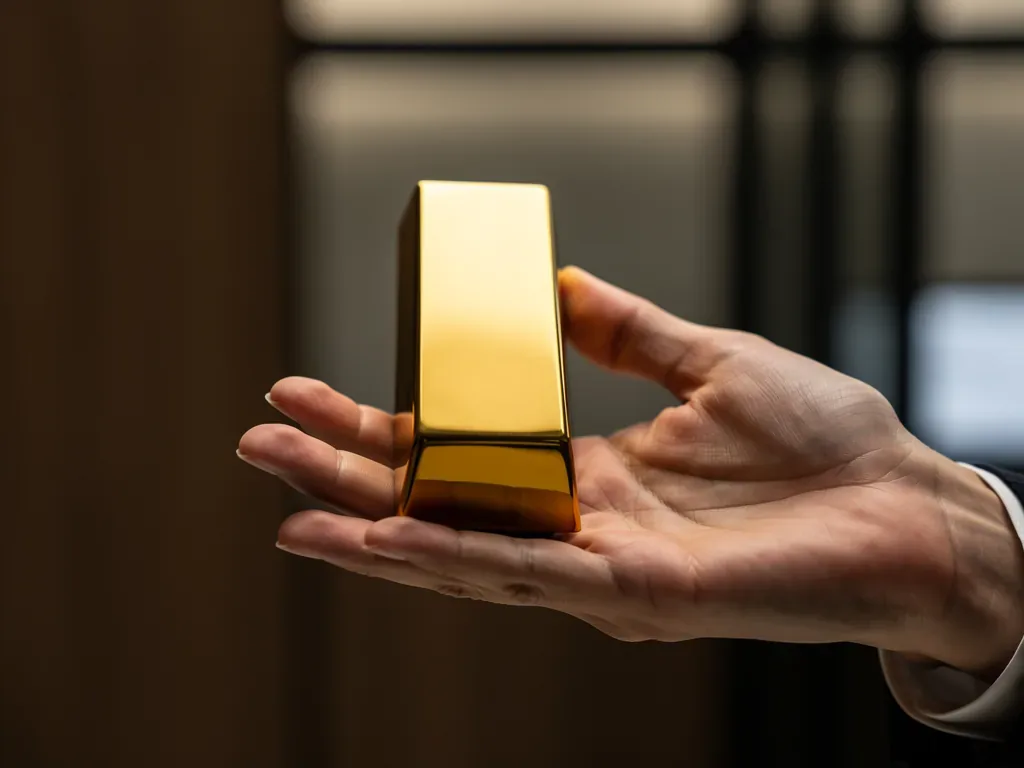Goldbarren und Münzen als sichere langfristige Kapitalanlage in Krisenzeiten