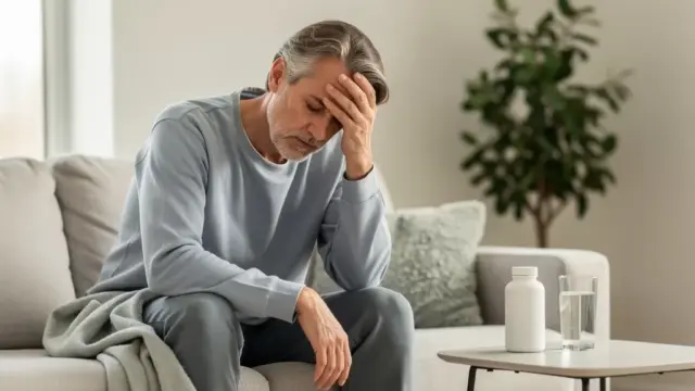 Patientin mit Krankmeldung und der Krankenkasse im Beratungsdialog zum Krankengeld wieder krank