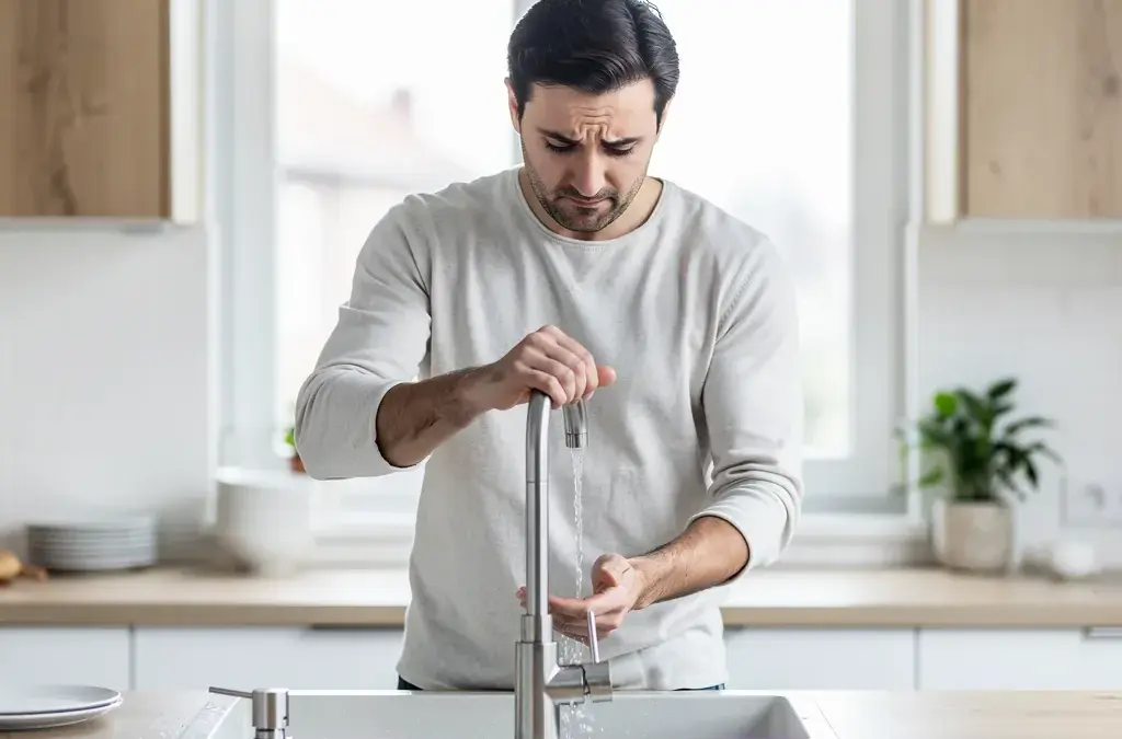 Dusche ohne warmes Wasser als Beispiel für Mietminderung bei Warmwasserausfall