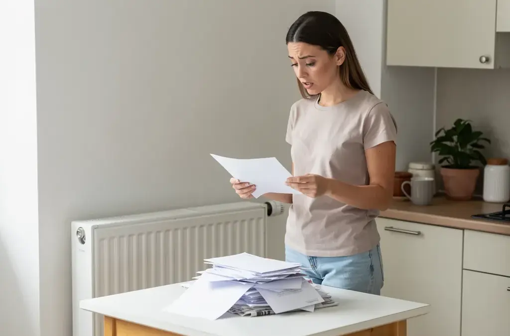 Beispielhafte Nebenkostenaufteilung einer 54 qm Wohnung übersichtlich erklärt