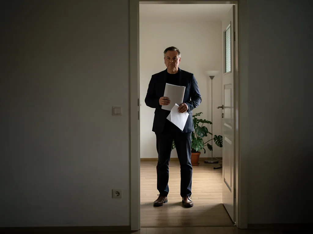 Mieter und Vermieter besprechen rechtliche Kündigungsgründe ohne Eigenbedarf im Wohnraum