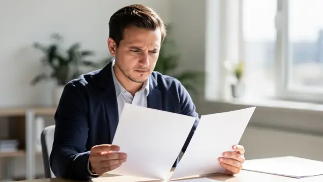 Mitarbeiter erhält qualifiziertes Arbeitszeugnis mit Bewertung von Leistung und Verhalten