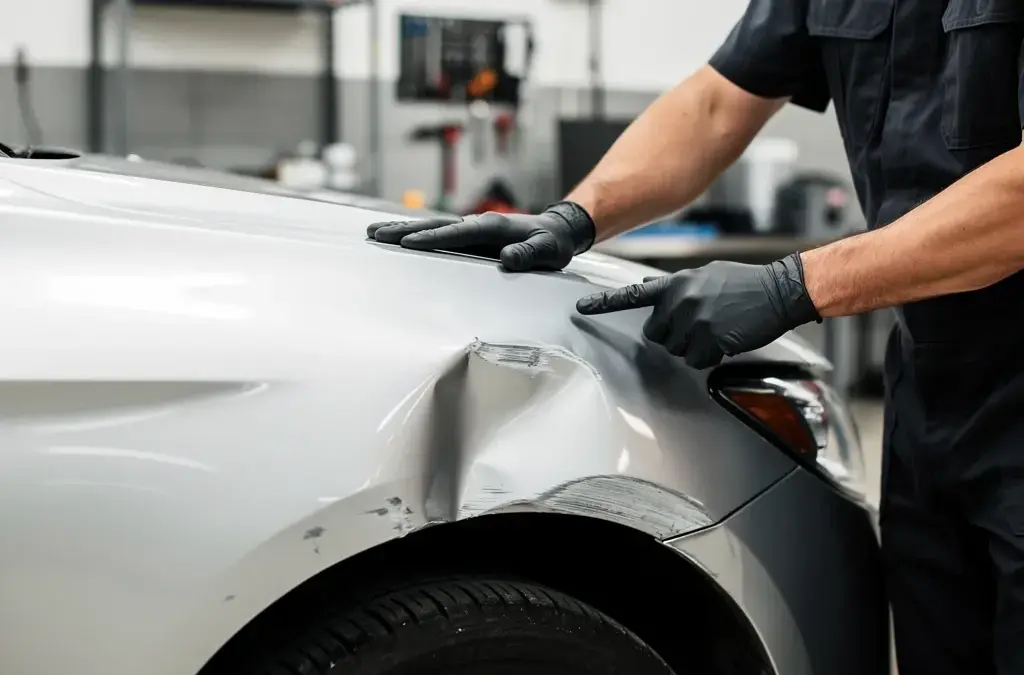 Autoschaden mit Reparatur und Wertminderung bei der Schadensregulierung erklären