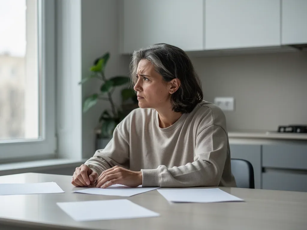 Familie berät sich über Scheidungsrecht Irrtümer und deren Folgen für Eltern und Kinder