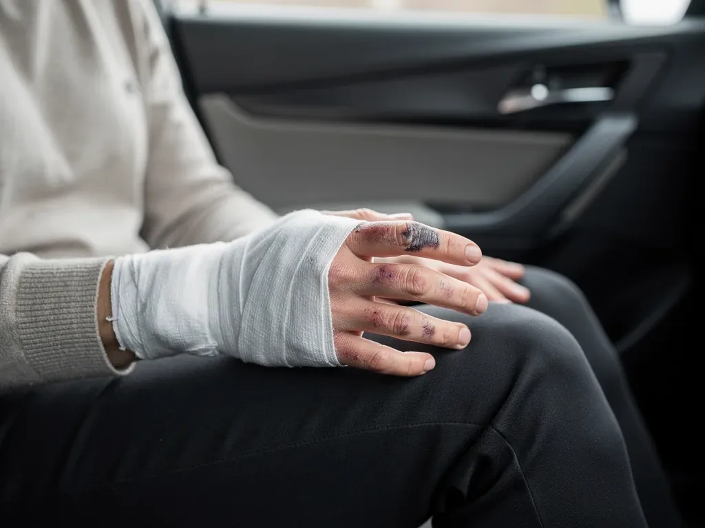 Verletzter nach Verkehrsunfall mit Anspruch auf Schmerzensgeld und Schadensregulierung