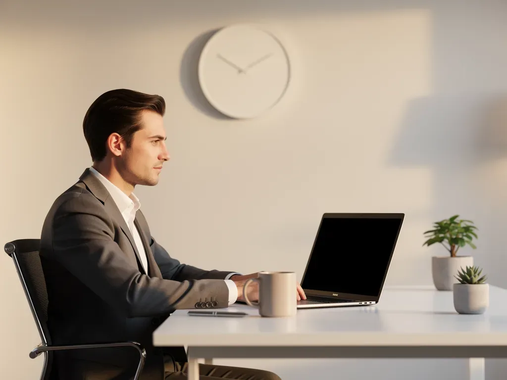 Arbeitnehmer berechnen Überstunden Vergütung mit Stoppuhr und Arbeitszeitdokumentation