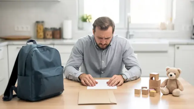 Vater in USA mit Kind zeigt rechtliche Unterhaltspflichten im Familienrecht