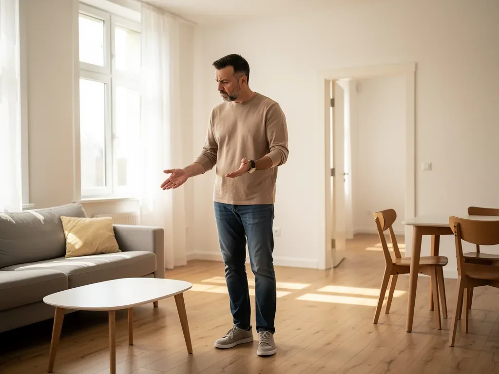 Wohnungstür mit Schlüssel symbolisiert Mieterrechte bei vergleichbarer Wohnung Eigenbedarf