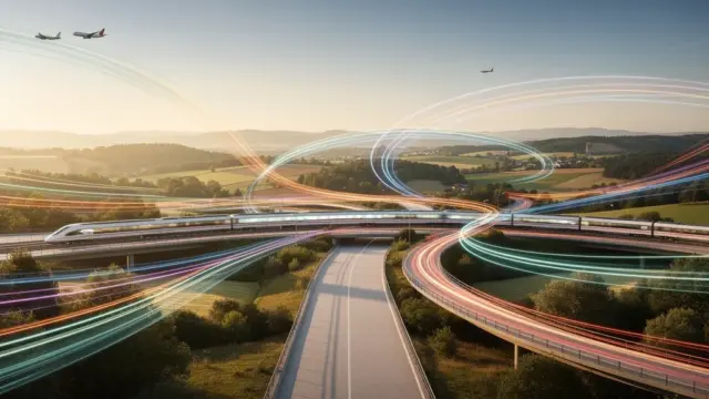 Übersicht multimodaler Verkehrssysteme und Herausforderungen in Deutschland mit digitaler Steuerung